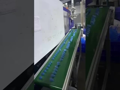Bomba de loção cosmética de plástico em limpeza de lavagem líquida fecho de nervuras