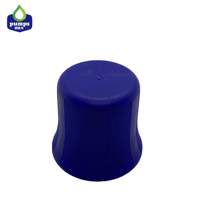 Da cor azul plástica da tampa do tampão de garrafa do OEM tampão alto grande para o tamanho 33mm do pescoço