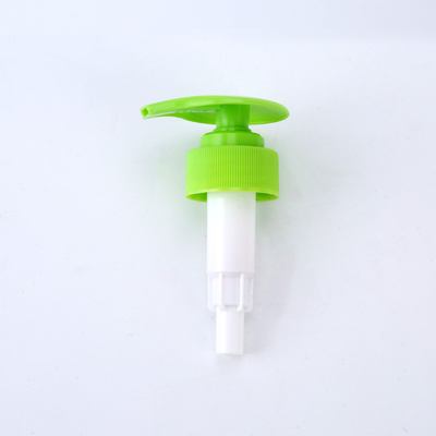 Parafuso do produto comestível na cor feita sob encomenda da bomba 28/410 branco do distribuidor da loção