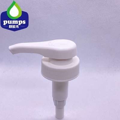 Bomba cosmética branca da loção para o champô do corpo 38/400 de dosagem 4cc
