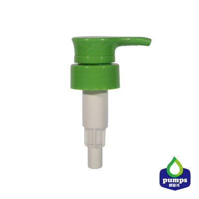 Bomba plástica detergente da loção do sabão do champô da bomba do verde da amostra grátis