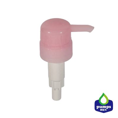 Derramamento plástico da cabeça 33/410 da bomba do distribuidor da espuma do sabão do rosa do parafuso não
