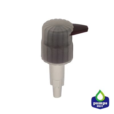 33/410 de bomba plástica do distribuidor da loção da lavagem do corpo da tampa 4cc transparente